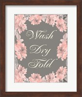Wash Dry Fold Fine Art Print