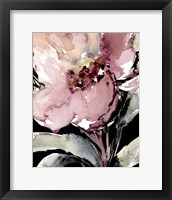 Happy Bloom on Black II Framed Print