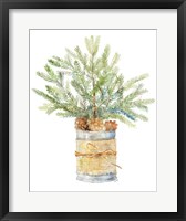 Fir Tree with Burlap Fine Art Print