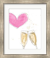 Champagne Heart Fine Art Print