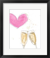 Champagne Heart Fine Art Print