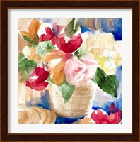 Bright Flower Basket Fine Art Print