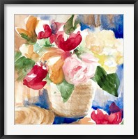 Bright Flower Basket Fine Art Print