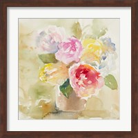 Graceful Bloom Basket Fine Art Print
