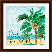 Deck the Palms Fine Art Print