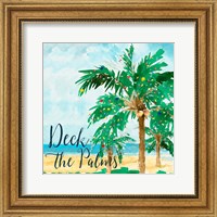 Deck the Palms Fine Art Print
