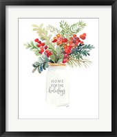 Christmas Mason Jar Fine Art Print