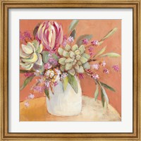 Succulents with a Rosy Outlook Fine Art Print