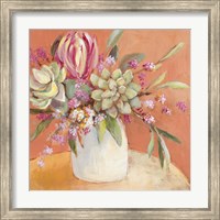 Succulents with a Rosy Outlook Fine Art Print
