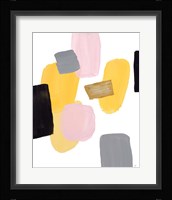 Floating Shapes I Framed Print