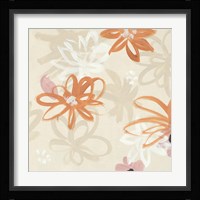 Flowery Thoughts II Framed Print
