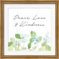 Peace Love & Kindness Fine Art Print