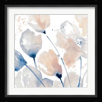 Neutral Flower II Framed Print