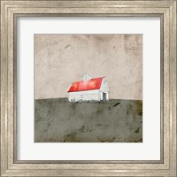 Red and White Barn Fine Art Print