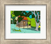 Cabin in the Woods Fine Art Print