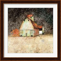 Stormy Farm Evening Fine Art Print