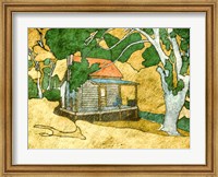 Forest Cabin Fine Art Print