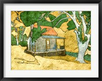 Forest Cabin Fine Art Print