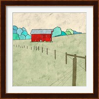 Little Red Barn Fine Art Print