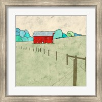 Little Red Barn Fine Art Print