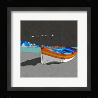 Boat Ride along the Coast II Framed Print