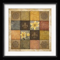 Color Swatch Blossom I Framed Print