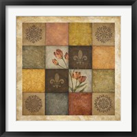 Color Swatch Blossom II Framed Print