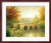 Autumn Bridge I Fine Art Print