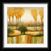 Early Morning Meadow I Framed Print