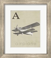 A is for Airplane Fine Art Print