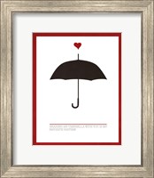 Sharing an Umbrella Fine Art Print