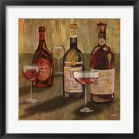 Bottle of Wine II Framed Print