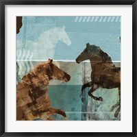 Around the Stable II Framed Print