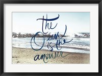The Ocean is the Answer Fine Art Print