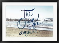 The Ocean is the Answer Fine Art Print