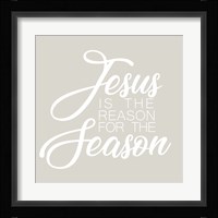 Jesus is the Reason for the Season Fine Art Print