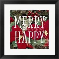 Merry and Happy Fine Art Print