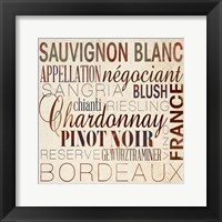 Wine Words II Fine Art Print