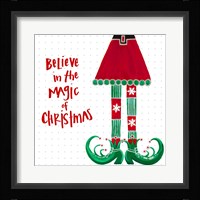 Holiday Legs IV Framed Print