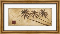 Sepia Palms Fine Art Print