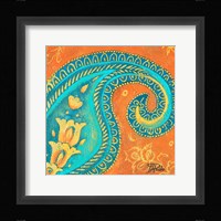 Spring Paisley I Framed Print