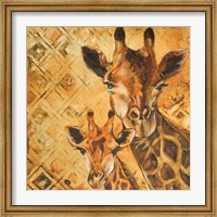 Safari Mother and Son I Fine Art Print