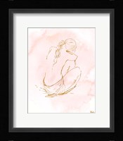 Nude on Pink I Fine Art Print