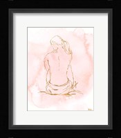 Nude on Pink II Fine Art Print