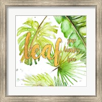 Leaf Your Laundry Here Fine Art Print