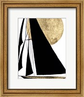 Midnight Black Sailing Fine Art Print
