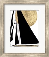Midnight Black Sailing Fine Art Print