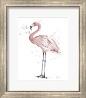 Flamingo Stand I Fine Art Print
