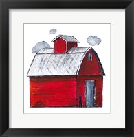 The Red Barn Fine Art Print