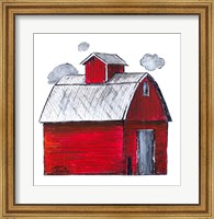 The Red Barn Fine Art Print